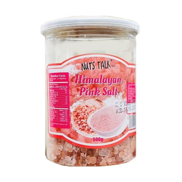 (HSD: 10/2025) Muối Hồng Nuts Talk Himalaya Dạng Hạt 500g