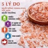 (HSD: 10/2025) Muối Hồng Nuts Talk Himalaya Dạng Hạt 500g