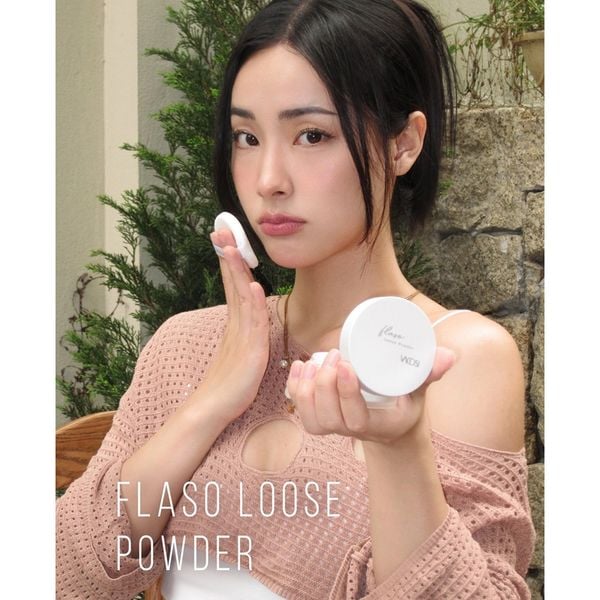 Phấn Phủ Bột Vacosi Flaso Loose Powder Siêu Mịn VP11 Translucent (3 Màu Lựa Chọn) 6g