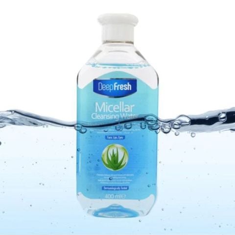 (HSD: 11/2026) Nước Tẩy Trang Deep Fresh Micellar cleansing Water Dùng Cho Mọi Loại Da 400ml