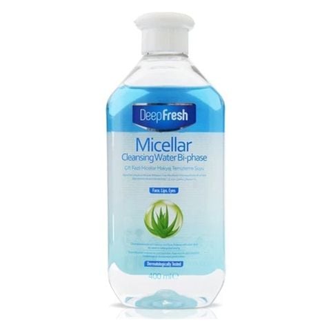 (HSD: 11/2026) Nước Tẩy Trang Deep Fresh Micellar cleansing Water Dùng Cho Mọi Loại Da 400ml
