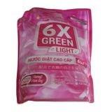 Nước giặt 6x Green Light Hương Đắm Say Tích Hợp 2 Trong 1 Làm Sạch 3200ml