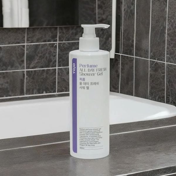 Combo 2 Sữa Tắm Nước Hoa Yojo Perfume All Day Fresh Shower Gel 460Mlx2