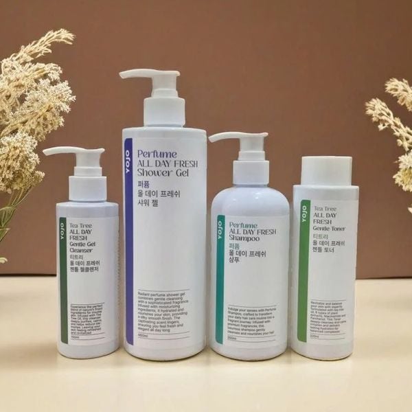 Sữa Tắm Nước Hoa Yojo Perfume All Day Fresh Shower Gel 460Ml