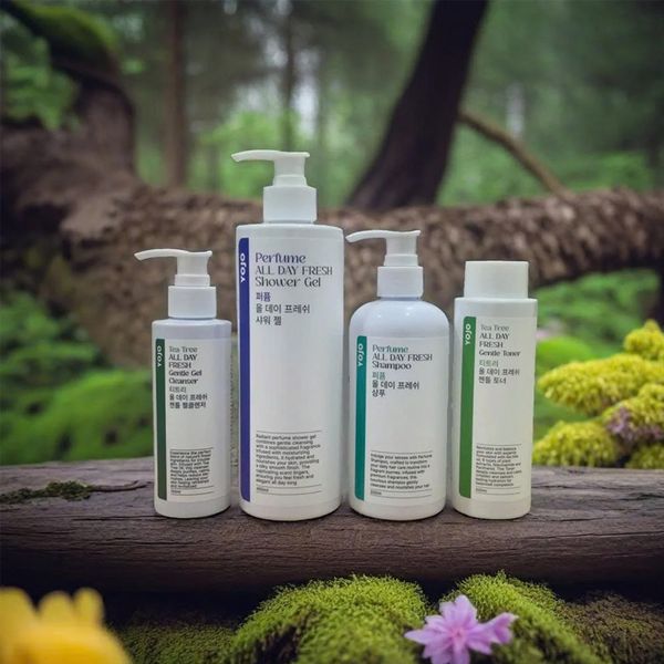 Combo 2 Sữa Tắm Nước Hoa Yojo Perfume All Day Fresh Shower Gel 460Mlx2