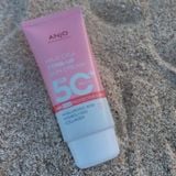 (HSD: 5/2026) Combo 2 Kem Chống Nắng  Anjo Professional Miild Cica Tone-Up Sun Cream Spf50+ Pa+++ 70Gx2