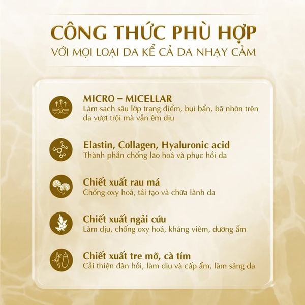 (HSD: 5/2026) Nước Tẩy Trang Sạch Sâu Venuko Micro – Micellar Cleansing 200ml