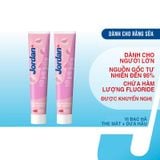 Combo 2 Kem Đánh Răng Cho Người Lớn Vị Bạc Hà Và Dưa Hấu Mát Lanh Jordan Clean & Fresh Cool - 75gx2