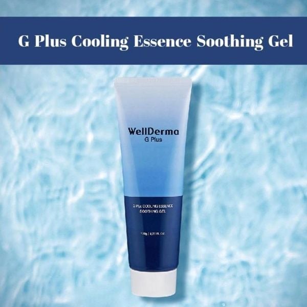 (HSD: 3/2026) Kem Gel Dưỡng Ẩm Cấp Nước Trẻ Hóa Da Wellderma G Plus Mils Acis Ance Gel Cleanser 120ml