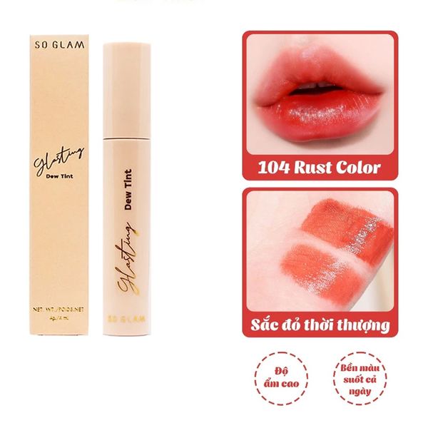 Son Bóng So Glam Glasting Dew Trang Điểm Dễ Dàng 4g