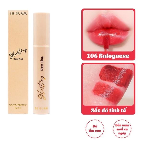 Son Bóng So Glam Glasting Dew Trang Điểm Dễ Dàng 4g