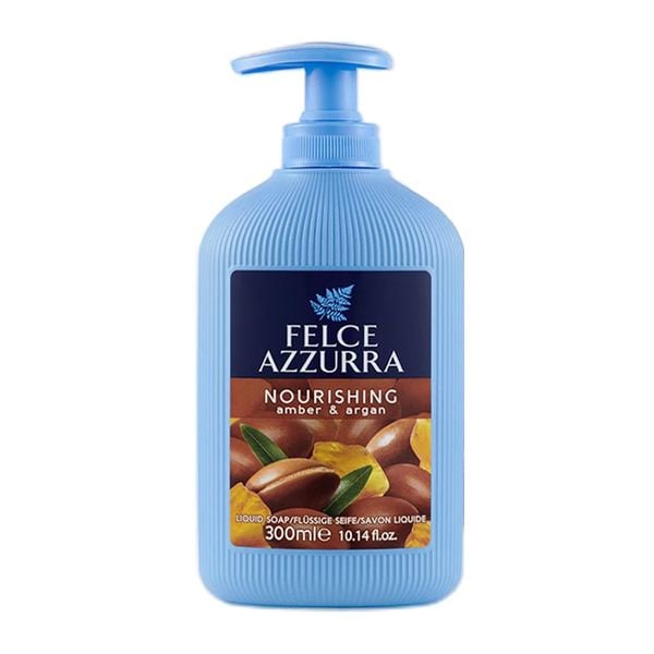 (HSD: 1/2026) Sữa Rửa Tay Felce Azzurra Hương Nước Hoa Hổ Phách & Dầu Argan 300ml