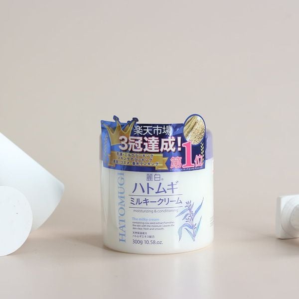 Kem Dưỡng Ẩm Và Làm Sáng Da Hatomugi 300G