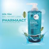 Sữa Tắm Bạc Hà Mát Lạnh Pharmaact 550ml