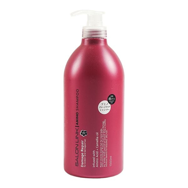 Dầu Gội Hoa Trà Phục Hồi Tóc Hư Tổn Salon Link 1000ml