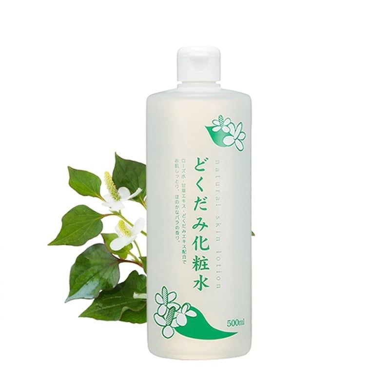 Nước Hoa Hồng Dưỡng Da Chiết Xuất Diếp Cá Chinoshio 500ml