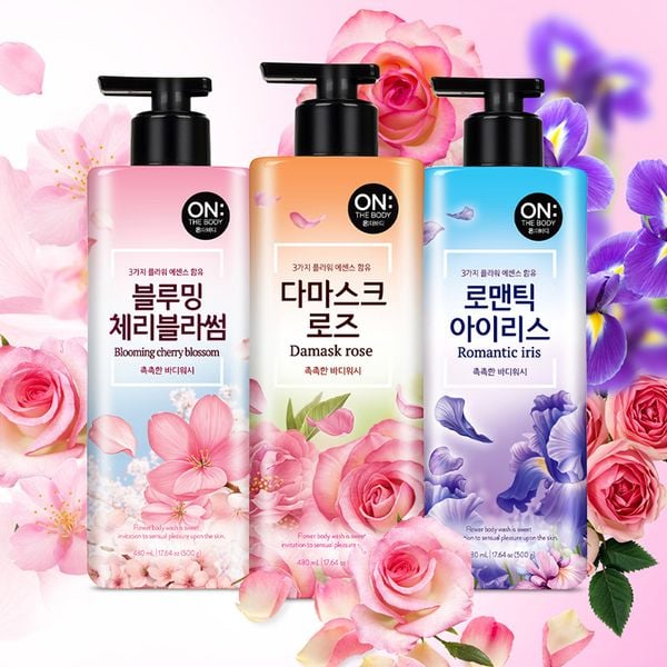 Sữa Tắm On: The Body Dưỡng Ẩm Cơ Thể Hương Hoa Tinh Tế 900g