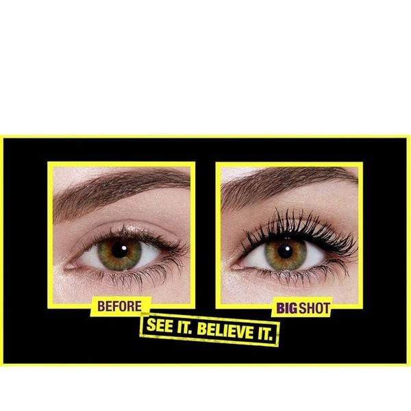 (HSD: 2/2024) Mascara Maybelline Dày Và Dài Mi Big Shot - Đen 10ml
