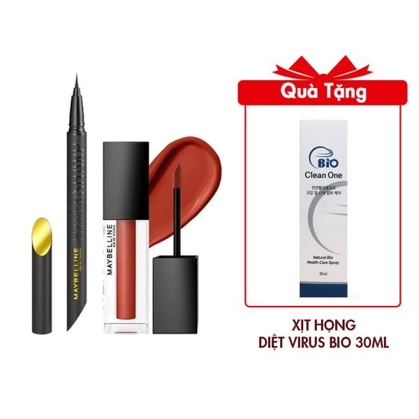 (HSD: 9/2025) Bộ Trang Điểm Mắt Và Môi Maybelline Phiên Bản Giới Hạn Màu CM14