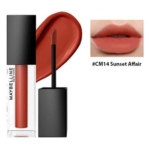 Son Kem Maybelline Sensational Cushion Matte #CM14 Sunset Affair