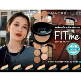 Phấn Nén Maybelline FIT ME Kiềm Dầu 12h - 112  Natural ivory: Da tự nhiên hồng