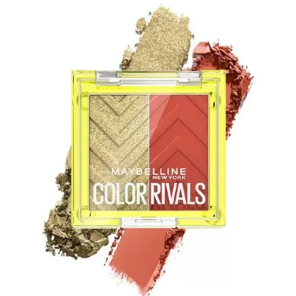 Bảng Phấn Mắt Đôi Maybelline Color Rivals Chill X Daring