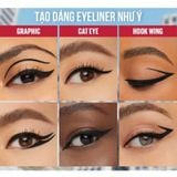 (HSD: 2/2026) Bút Kẻ Mắt Nước Maybelline Tattoo Liner 48h Liquid Pen Không Lem Trôi 1g
