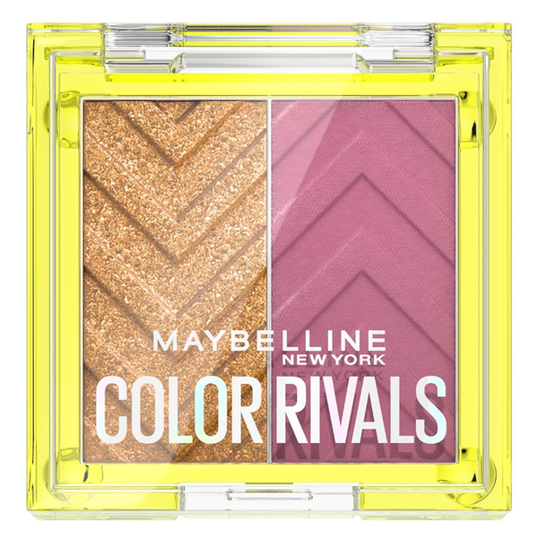 Bảng Phấn Mắt Đôi Maybelline Color Rivals Shadow Duo Palette Màu Assertive x Coy 3G