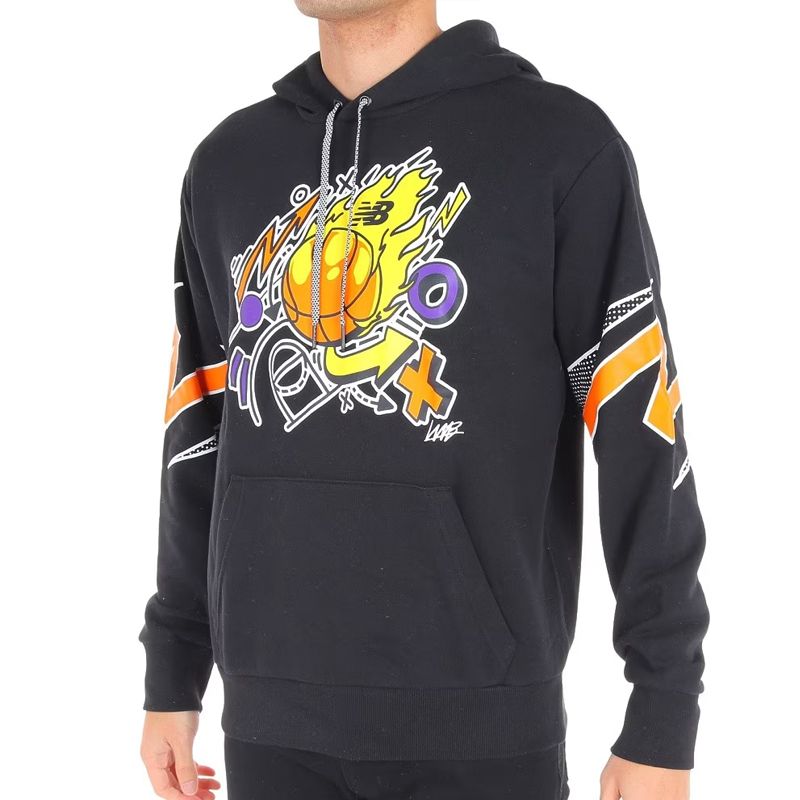 Áo Hoodies Thời Trang Nam New Balance Hoops Kervin Hoodie MT13583BK