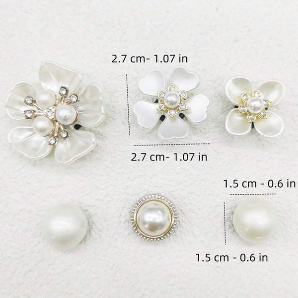 12 Món Phụ Kiện Trang Trí Giày Mẫu MYS081