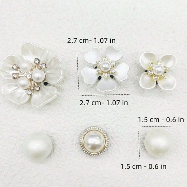 12 Món Phụ Kiện Trang Trí Giày Mẫu MYS081