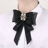 Nơ Cài Áo Thời Trang Màu Đen Mẫu MYS084