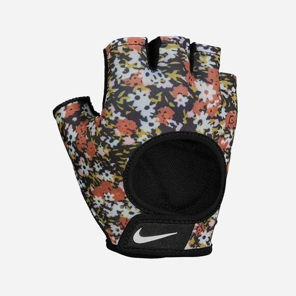 Găng Tay Gyms Nữ Nike 360 Women's Printed Gym Ultimate Fitness Gloves Firewood Or N.000.2555.929.LG