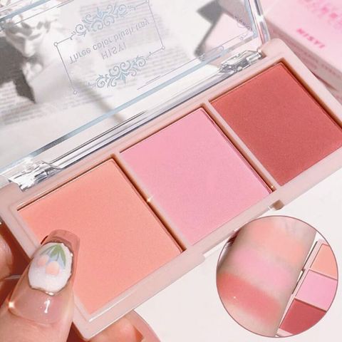 Phấn Má Hồng Nội Địa Trung Cao Cấp Màu 01 Tặng Combo 5 Gói Khăn Giấy Ướt Neutrovis