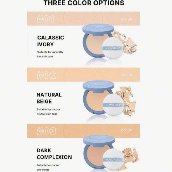 Phấn Phủ Kiểm Soát Dầu Nội Địa Trung Cao Cấp (Có 2 màu lựa chọn)