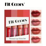 Combo 4 Thỏi Son Nhung Lì Nội địa Trung Mẫu NDT120