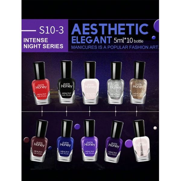 Set Sơn Móng Nhiều Màu Nội Địa Trung 5ml/1 chai Mẫu NDT136