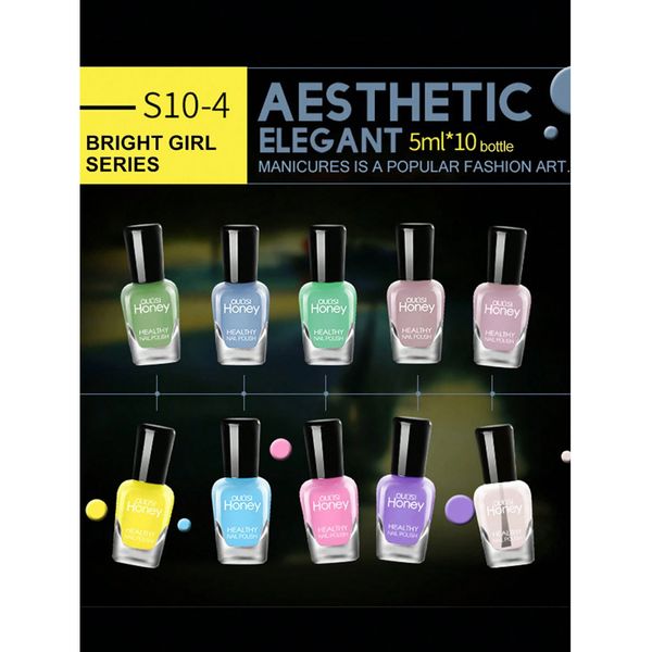 Set Sơn Móng Nhiều Màu Nội Địa Trung 5ml/1 chai Mẫu NDT136