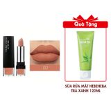 Son Lì Nội Địa Trung Lâu Trôi (Có Nhiều Màu Lựa Chọn) Tặng Sữa Rửa Mặt Chiết Xuất Trà Xanh Hebeheba 120ml