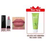 Son Lì Nội Địa Trung Lâu Trôi (Có Nhiều Màu Lựa Chọn) Tặng Sữa Rửa Mặt Chiết Xuất Trà Xanh Hebeheba 120ml