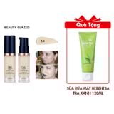 Kem Che Khuyến Điểm Nội Địa Trung Màu 01 Tặng Sữa Rửa Mặt Chiết Xuất Trà Xanh Hebeheba 120ml