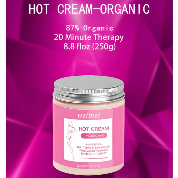 Kem Giảm Béo, Kem Gừng Đốt Mỡ Nội Địa Trung 250G