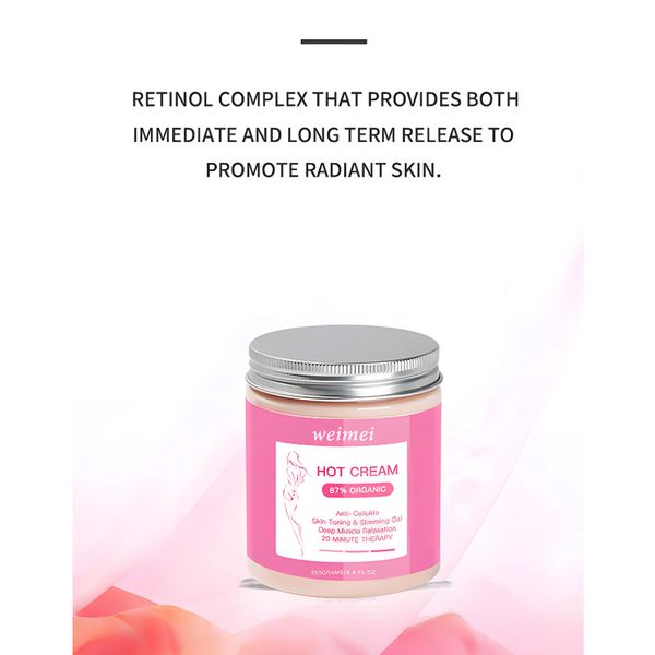 Kem Giảm Béo, Kem Gừng Đốt Mỡ Nội Địa Trung 250G