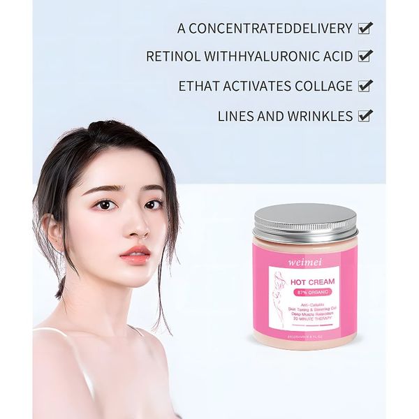 Kem Giảm Béo, Kem Gừng Đốt Mỡ Nội Địa Trung 250G