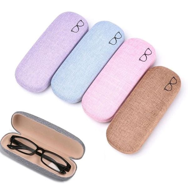 Hộp Đựng Mắt Kính Đầu Tròn Mẫu NEWH007 (giao màu ngẫu nhiên)