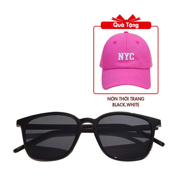 Kính Mắt Nữ New Eyes Mẫu NEWK144 Tặng Nón Thời Trang Black.White Mẫu BWN003
