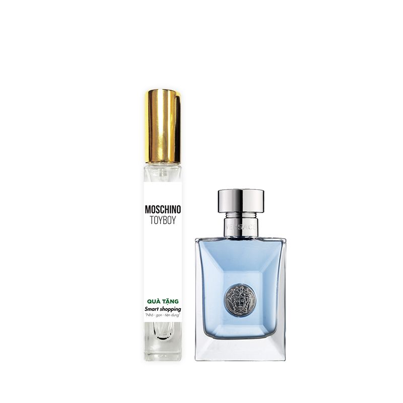 Combo Nước Hoa Chiết Moschino Toy Boy EDP 10ml Và Nước hoa mini Versace Pour Homme 5ml