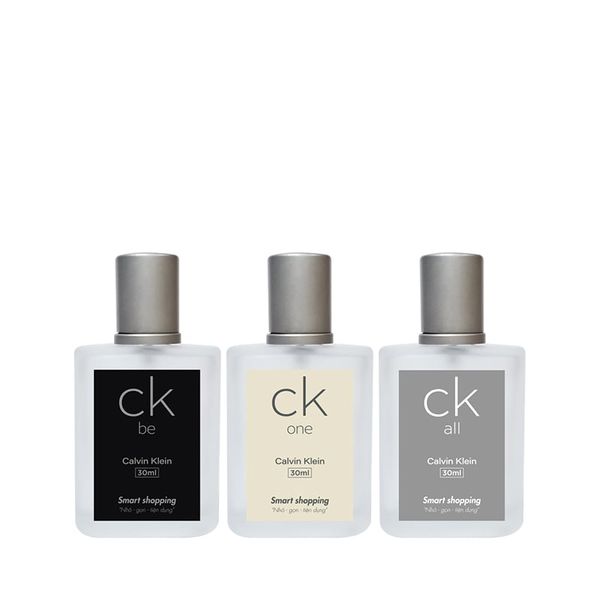 Combo 3 Nước Hoa Chiết Calvin Klein Be EDT 30ml - Calvin Klein One EDT 30ml Và Calvin Klein All EDT 30ml