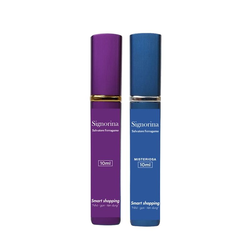 Combo Nước Hoa Chiết Salvatore Ferragamo Signorina EDP 10ml Và Signorina Misteriosa EDP 10ml