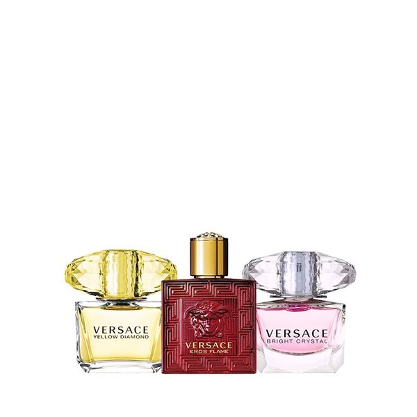 Combo Nước Hoa Versace Bright Crystal 5ml - Versace Eros Flame Edp 5ml - Versace Yellow Diamond 5ml